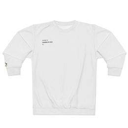 Produktbild von Backprint Sweatshirt HOME IS WHERE MY DOG IS