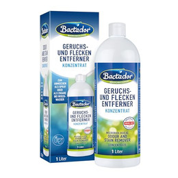 Produktbild von Bactador Geruchs- und Fleckenentferner Konzentrat - 1 l