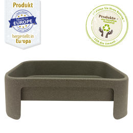 Produktbild von Badewanne für Vögel auf Füßen - Recycling - 32 x 10 x 22 cm