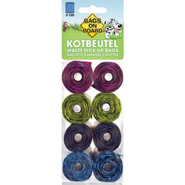 Produktbild von Bags on Board Kotbeutel bunt