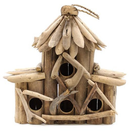 Produktbild von Bali-Homedecor Vogelhaus aus Treibholz