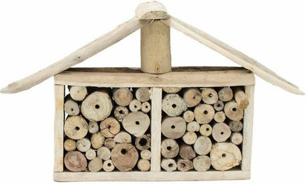 Produktbild von Bali-Homedecor Vogelhaus Bienen- und Insektenhäuschen aus Treibholz