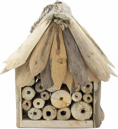 Produktbild von Bali-Homedecor Vogelhaus Bienen- und Insektenhäuschen aus Treibholz