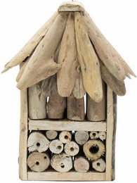 Produktbild von Bali-Homedecor Vogelhaus Bienen- und Insektenhäuschen aus Treibholz