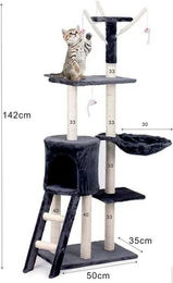 Produktbild von Balleo-Shop Kratzbaum Katzenkratzbaum Kletterbaum 142 cm