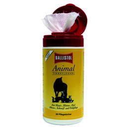 Produktbild von Ballistol Animal Tierpflege-Öl mit Pflegetüchern