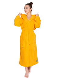 Produktbild von Bamboo Bademantel Unisex Shiny Mustard