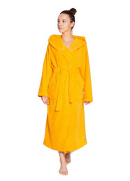 Produktbild von Bamboo Bademantel Unisex Shiny Mustard