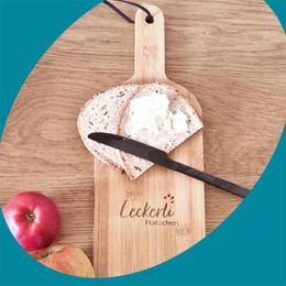 Produktbild von Bambusbrett Leckerli Plätzchen