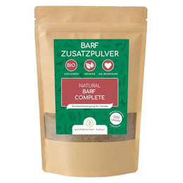 Produktbild von Barf Complete Zusatzpulver für Hunde mit 5 Bio-Zutaten - 500 g