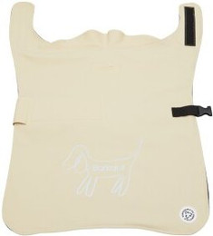 Produktbild von Barkalot Hunderegenmantel aus Upcycled-Stoff beige M