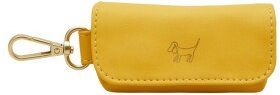 Produktbild von Barkalot Kotbeutelhalter Veganes Leder gelb