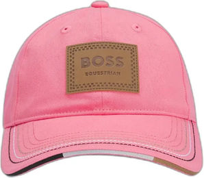 Produktbild von Baseball Kappe Boss Equestrian Leather Vintage Patch