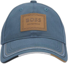 Produktbild von Baseball Kappe Boss Equestrian Leather Vintage Patch