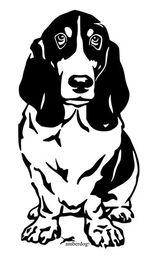 Produktbild von Basset Hound Grafiklizenz