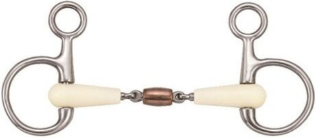 Produktbild von Baucher Gebiss für Pferd Doppelgelenk + Kupferrolle Soyo Happy mouth