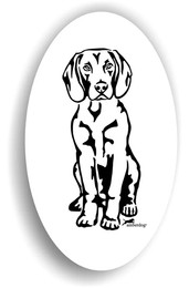 Produktbild von Bayerischer Gebirgsschweißhund Sticker Aufkleber