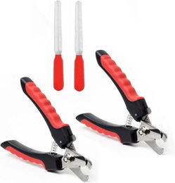 BAYLI Krallenschneider Set aus 2 x Krallenzange und 2 x Krallenfeile, 12,2cm Krallenschere – Bild 1 von 5