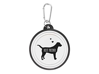 Produktbild von bb Klostermann Reisenapf Hundenapf Best Friend, BPA-freies Silikon, robust und perfekt für unterwegs oder auf Reisen