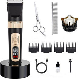 BBWL Hundeschermaschine Tierhaarschneider mit LCD, 4-Stufen-Turbo, – Bild 1 von 5