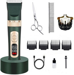 BBWL Hundeschermaschine Tierhaarschneider mit LCD, 4-Stufen-Turbo, – Bild 1 von 5