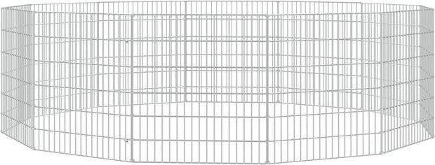 Produktbild von BD Käfig für Kaninchen, 12 Paneele, verzinktes Eisen