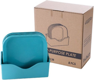 Produktbild von Beaface Futternapf Katzennapf-Set 8-teilig