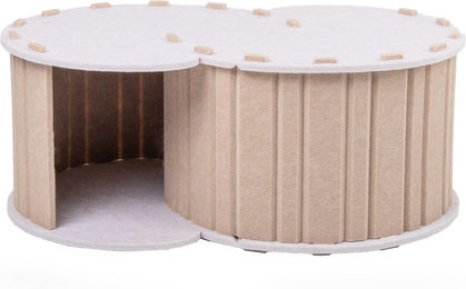 Produktbild von Beaface Tier-Intelligenzspielzeug S-förmiger Katzentunnel, Filz Haustier