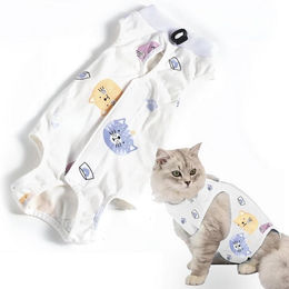 Produktbild von Beaface Tiermantel Operation Anti-Lecken Kastration Katzen-Bodysuit