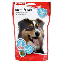 Produktbild von Beaphar Atem-Frisch Zahnpflege-Snack für Hunde - 150 g