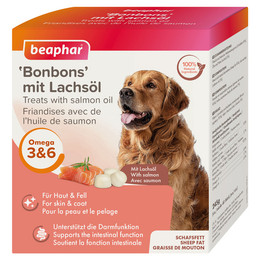 Produktbild von beaphar Lachsöl Bonbons - 245 g