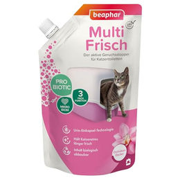 Beaphar Multi Frisch Geruchsstopper für Katzentoiletten Orchideen Zauber - 400 g – Bild 1 von 9