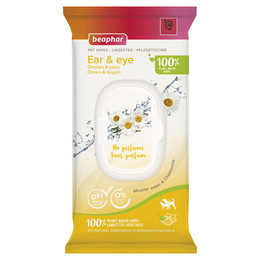 Produktbild von Beaphar Pflegetücher Ohren & Augen für Hunde