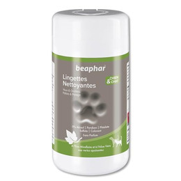 Produktbild von Beaphar Reinigungstücher für Hunde und Katzen - 100 Stk.