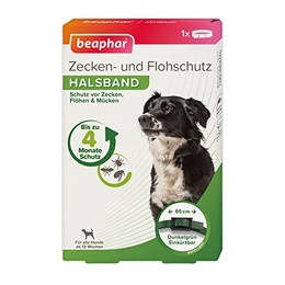 Produktbild von Beaphar Zecken- und Flohschutz Halsband für Hunde ab 12 Wochen - 1 Stk.