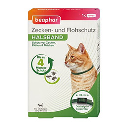 Produktbild von Beaphar Zecken- und Flohschutz Halsband für Katzen 35 cm - 1 Stk.