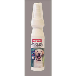 Produktbild von Beaphar Zecken- und Flohschutz Spray für Hunde ab 12 Wochen - 150 ml