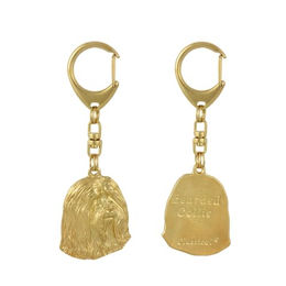 Bearded Collie Schlüsselanhänger mit Hund in Geschenkbox – Bild 1 von 7