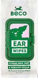 Beco Dog Ear Wipes - Coconut - 70 Einheiten – Bild 1 von 5