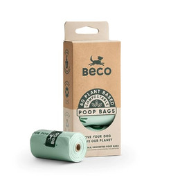 Produktbild von Beco Hundekotbeutel kompostierbar - 4 x 15 Stk.