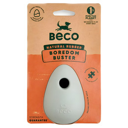 Produktbild von Beco Hundespielzeug Naturkautschuk Langeweile Buster Leckerli Ball Grün