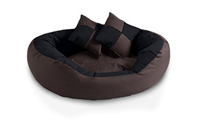 Produktbild von BedDog® 4in1 Hundebett SABA Wende-Kissen oval-rund - 1 Stk.