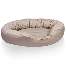 Produktbild von BedDog Hundebett SUNNY mit Rand und abnehmbarem Bezug