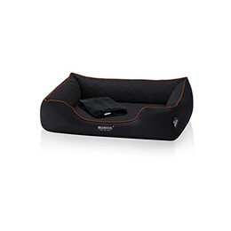 Produktbild von BedDog Orthopädisches Hundebett Buffy mit Rand und abnehmbarem Bezug