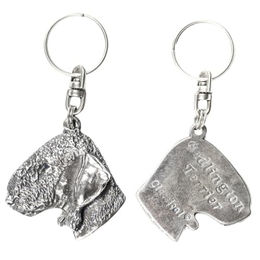 Bedlington Terrier Silber Anhänger Hundeschmuck – Bild 1 von 5