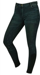 Produktbild von Bedruckte Reitjeans aus Silikon full grip Frau Dublin Shona