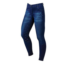 Bedruckte Reitjeans aus Silikon full grip Frau Dublin Shona – Bild 1 von 5