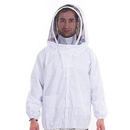 BeeCOMB Imker Schutzjacke XL aus Baumwolle – Bild 1 von 3