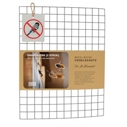 Produktbild von BEESI Drahtgitter für Insektenhotel 33x22,8 cm, 19mm Maschenweite, 2 Stück