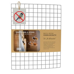 Produktbild von BEESI Drahtgitter für Insektenhotel 33x22,8 cm mit 19 mm Maschenweite